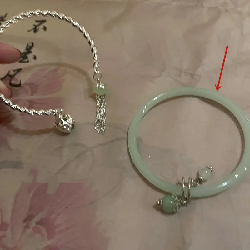 Vintage Perlenarmband – Elegantes Handstring-Armband mit Retro-Charme