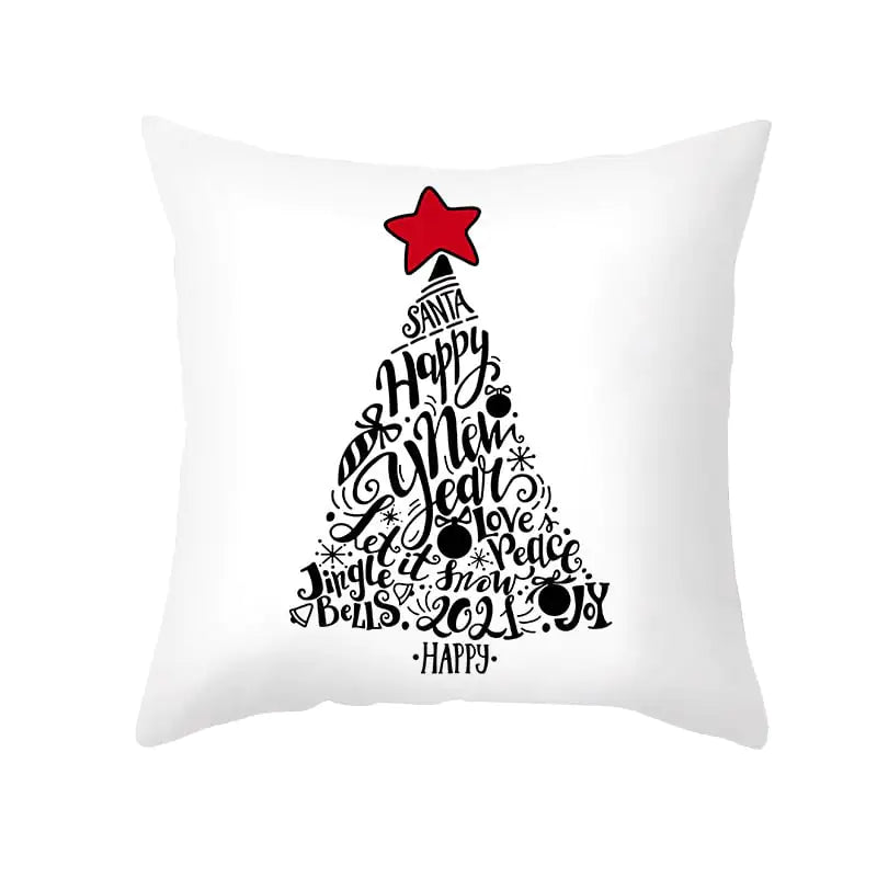 Distrito de almohadas de dibujos animados festivos