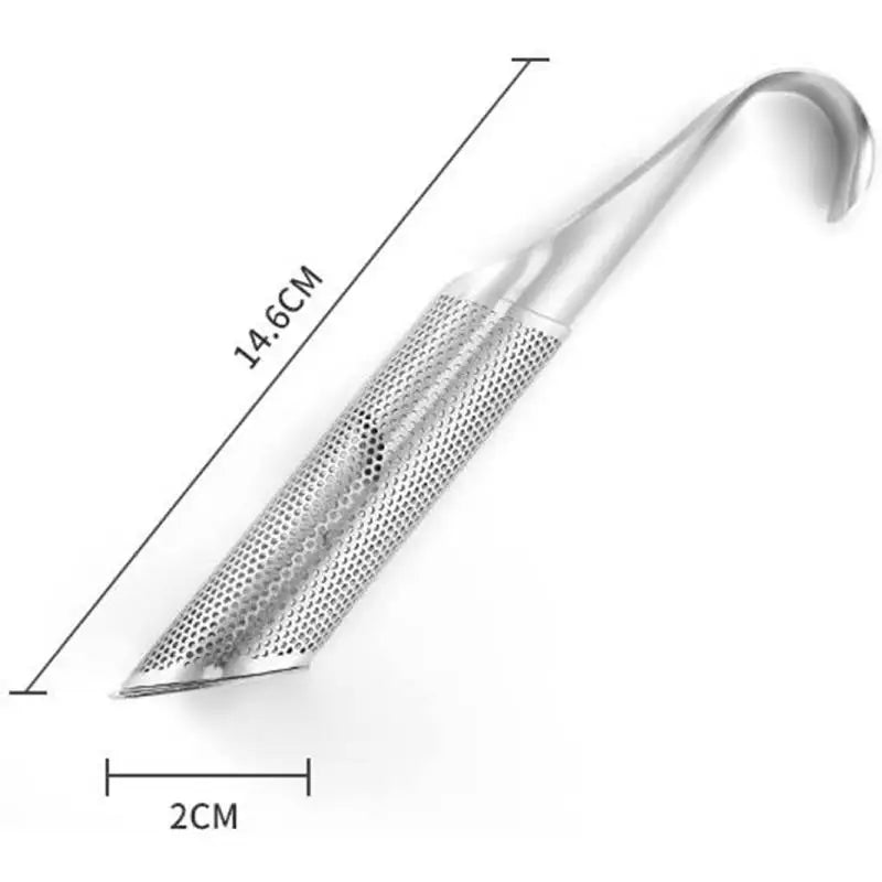Edelstahl Tee-Infuser Stick – Teesieb für losen Tee, Kräuter & Gewürze, wiederverwendbar