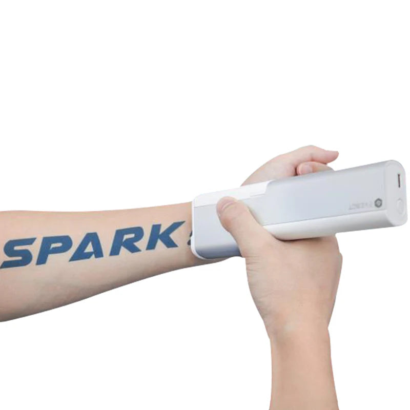 EVEBOT PrintPen – Tragbarer Handdrucker mit hautfreundlicher Tinte, 26 mm Druckbreite, WLAN & USB-C