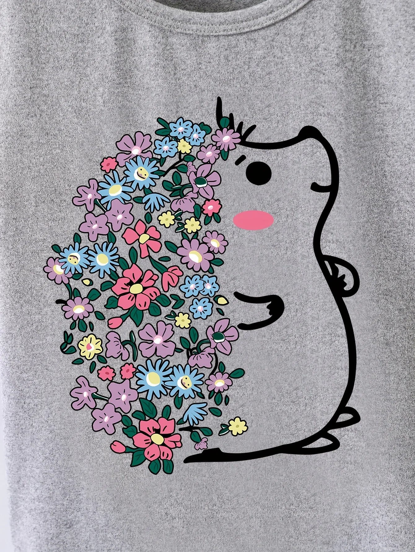 „Pinky Igelspaß“ – Süßes Sommer-Shirt