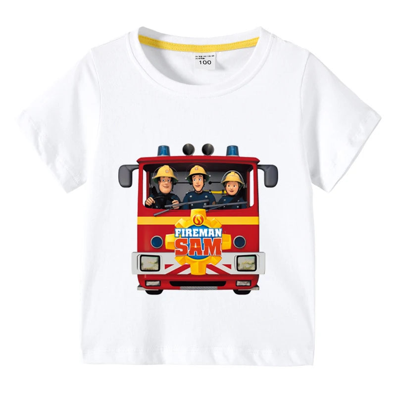 Fireman Sam – Kids T-Shirt for Little Heroes