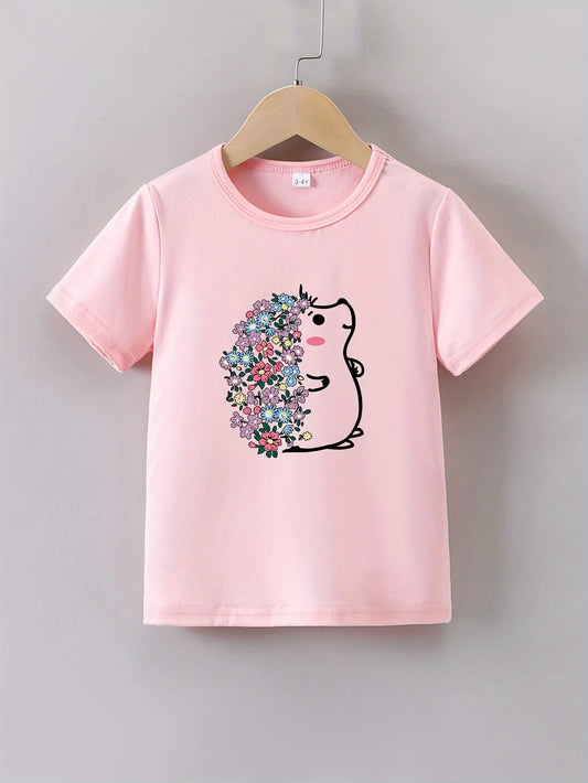 „Pinky Igelspaß“ – Süßes Sommer-Shirt