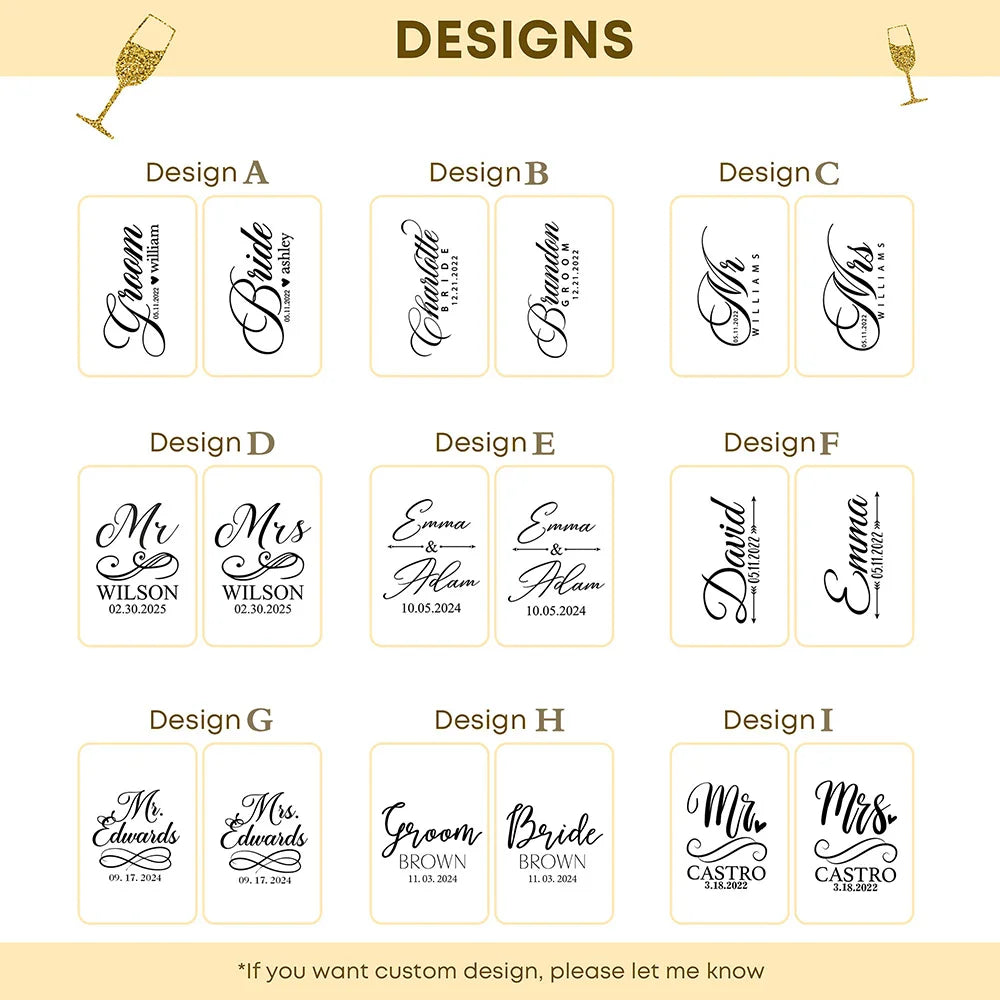 Elegante Sektgläser – Personalisiere für unvergessliche Momente