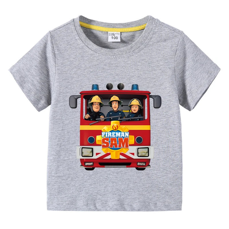Fireman Sam – Kids T-Shirt for Little Heroes