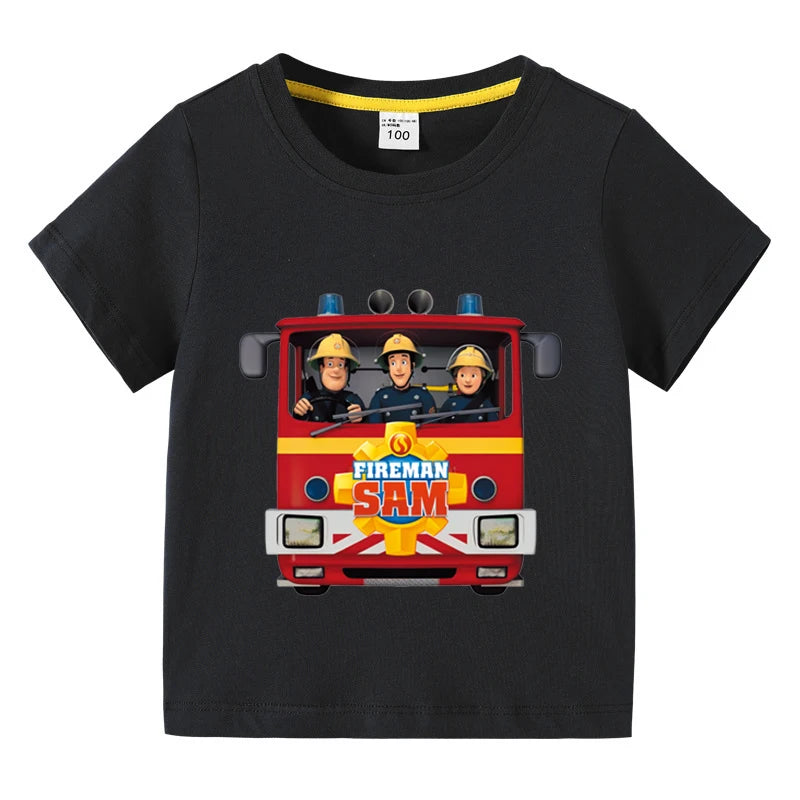 Fireman Sam – Kids T-Shirt for Little Heroes