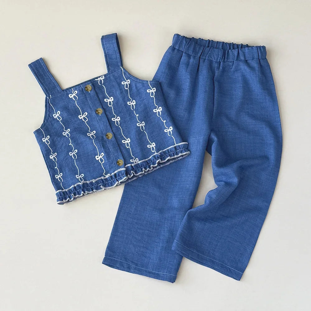 Bear Leader Top & Hose im Jeans Design