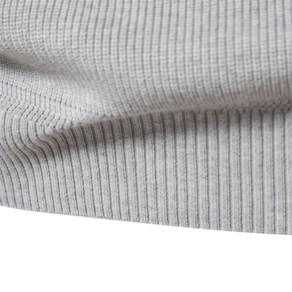 Suéter de hombre cálido, elástico y elegante para otoño e invierno.