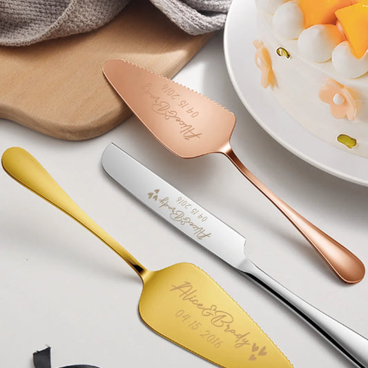Elegantes Kuchenbesteck mit Gravur – für unvergessliche Anlässe