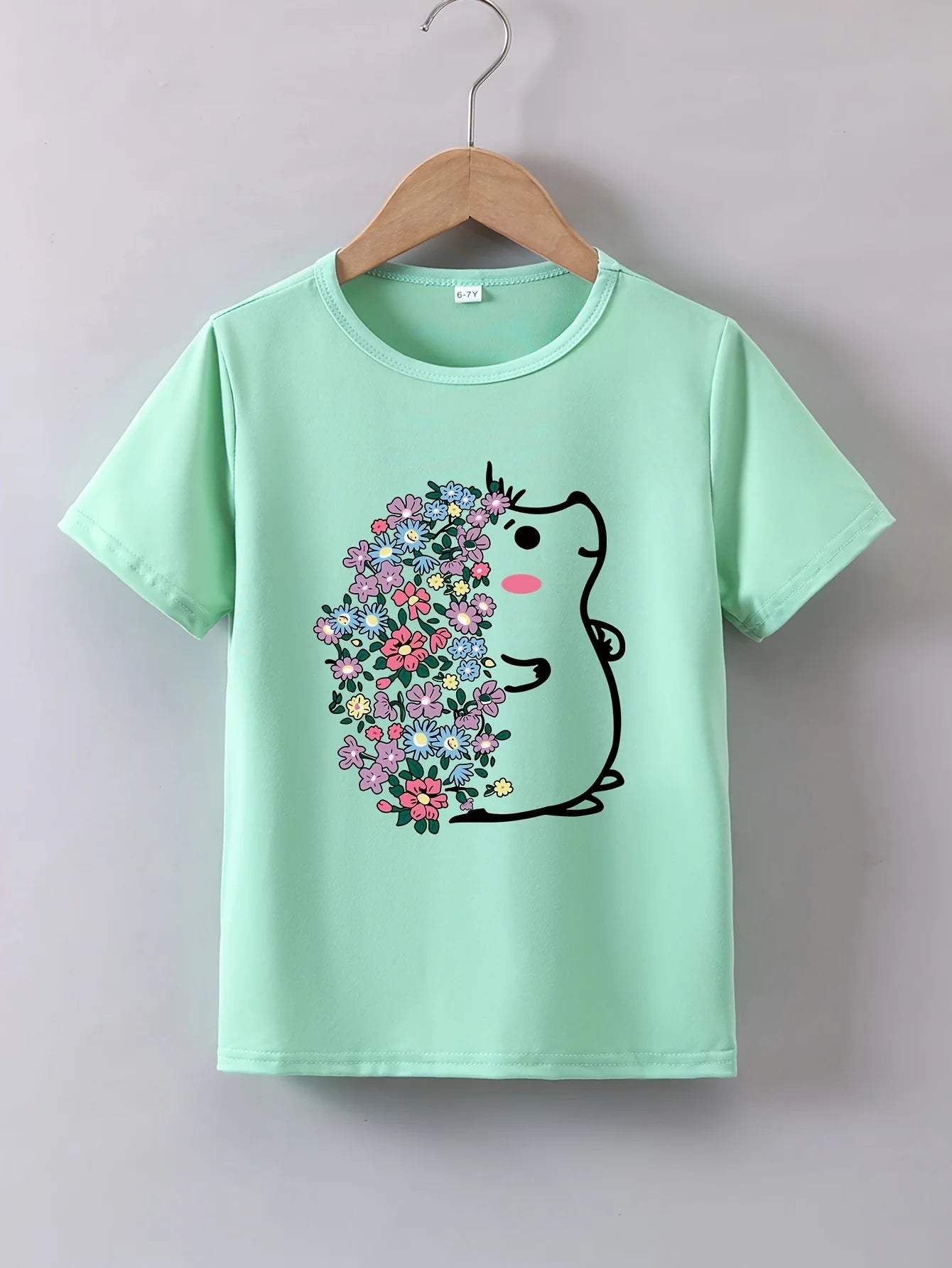 „Pinky Igelspaß“ – Süßes Sommer-Shirt