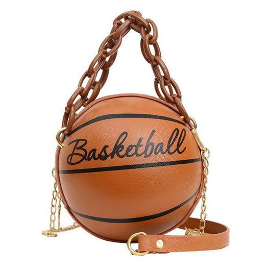 Trendy Basketball Crossbody Bag – Sporty & Stylish