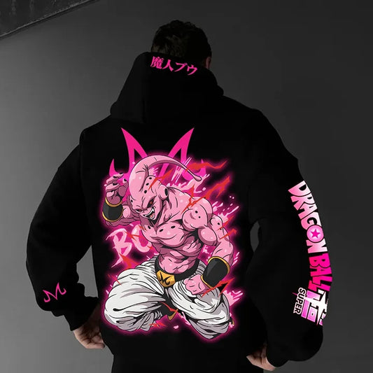 BANDAI Dragon Ball Z Hoodie+Gratis-Badge !