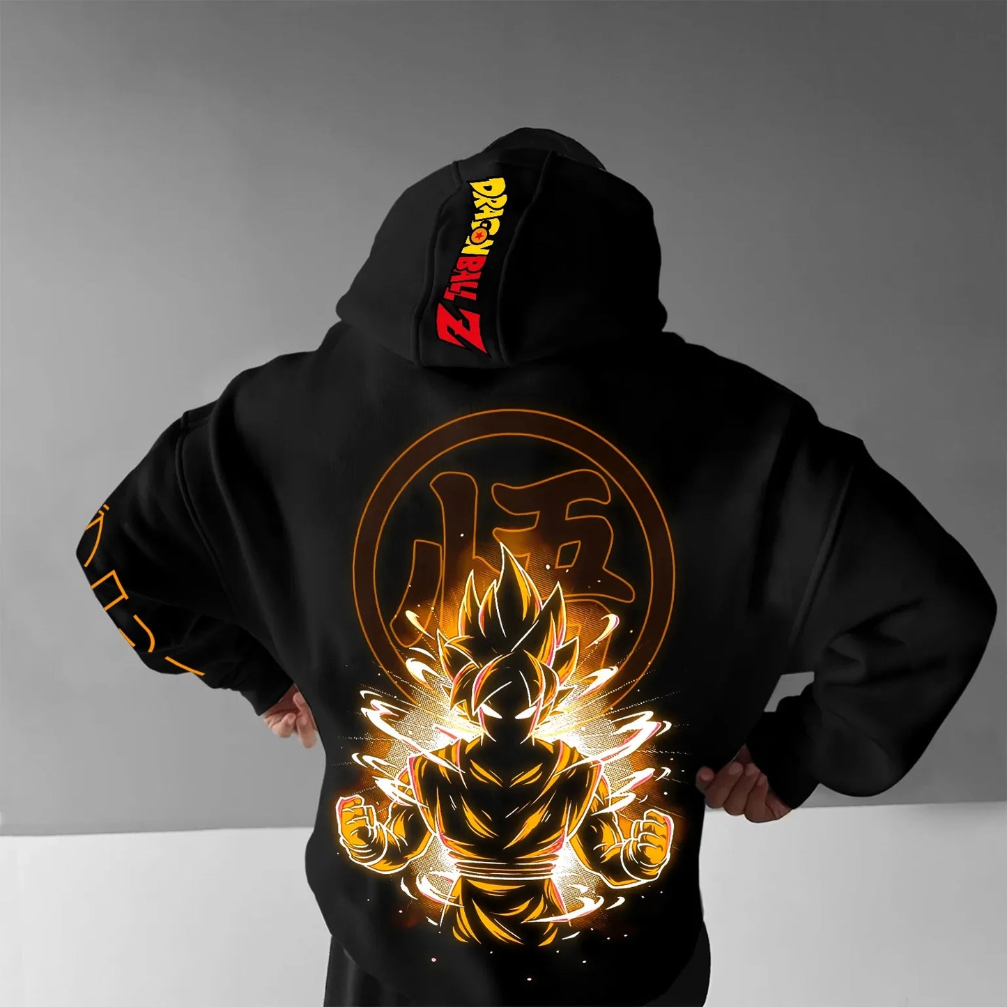 Sudadera con capucha BANDAI Dragon Ball Z + ¡insignia gratis!