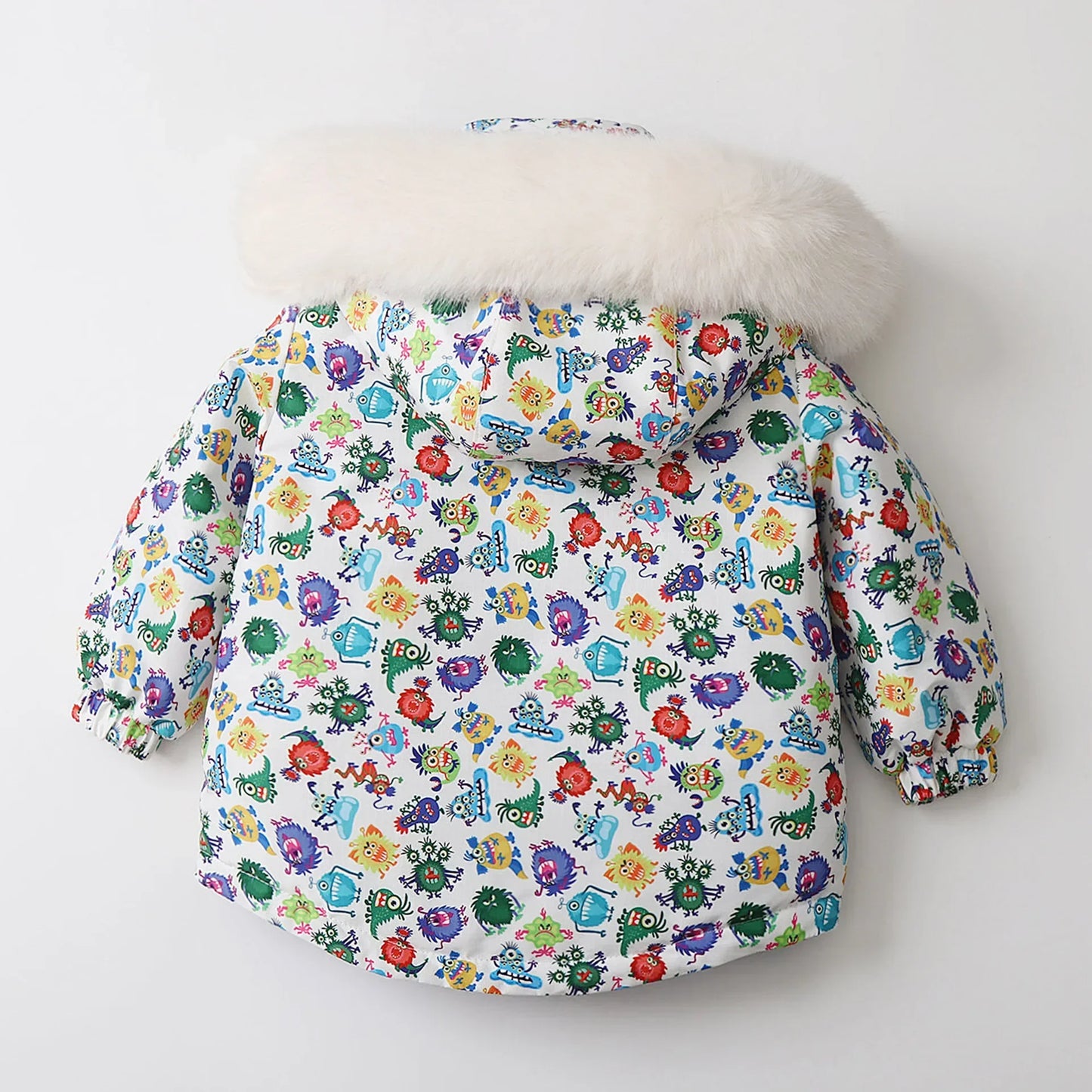 Traje de esquí infantil de 3 piezas: «Polar Sky & Funny Monsters»