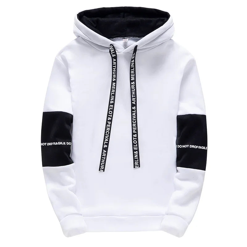 Herren Hoodie – Lässiger Pullover mit Kapuze, Print-Design & Langarm – Casual Streetwear Sweatshirt