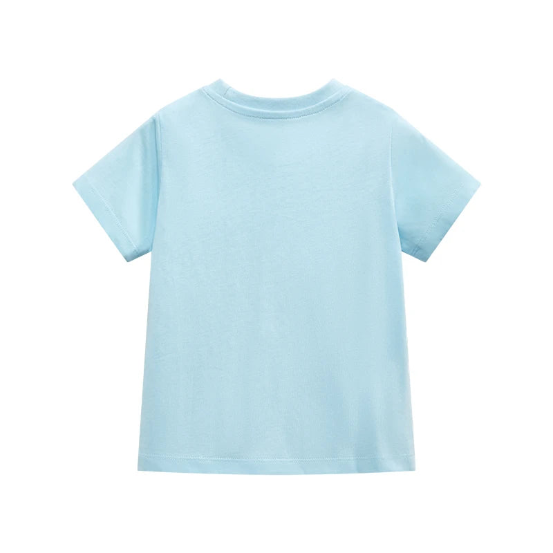 ¡Alerta de barcos de Little Maven! – Camiseta de verano para pequeños aventureros
