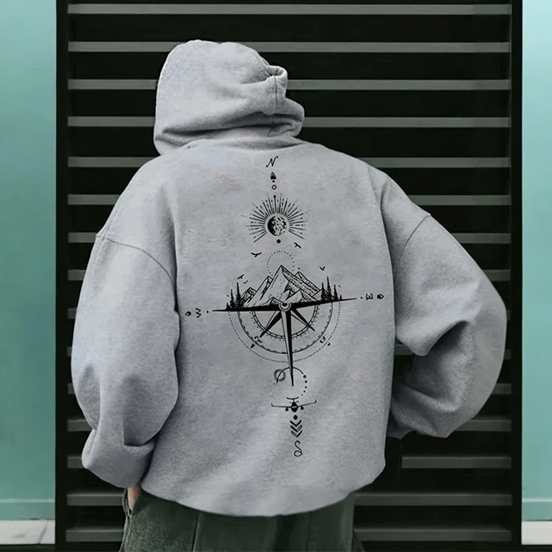 Lässiger Herren Pullover mit Print