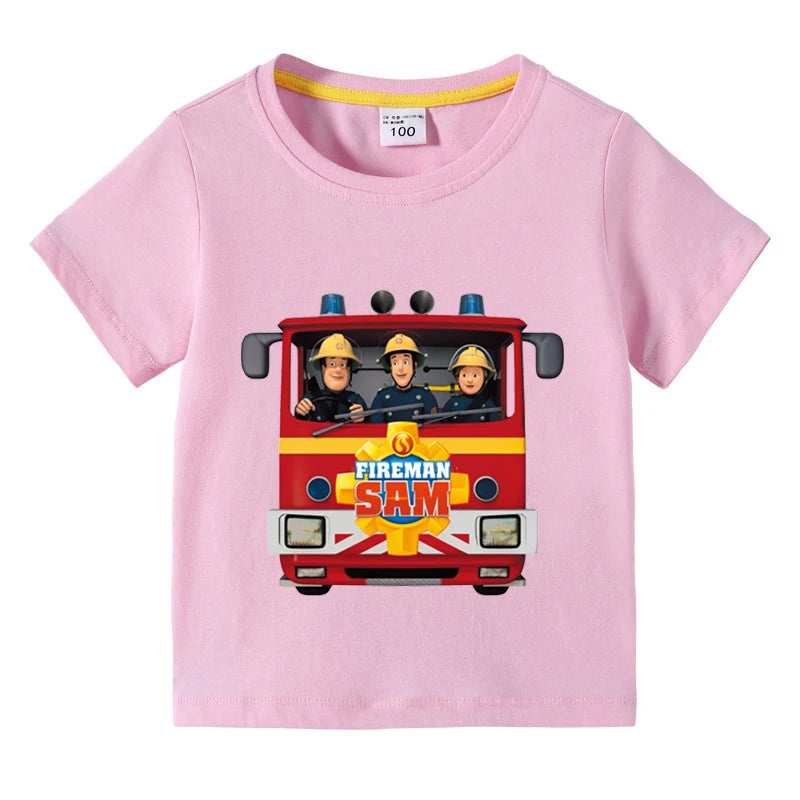 Fireman Sam – Kids T-Shirt for Little Heroes