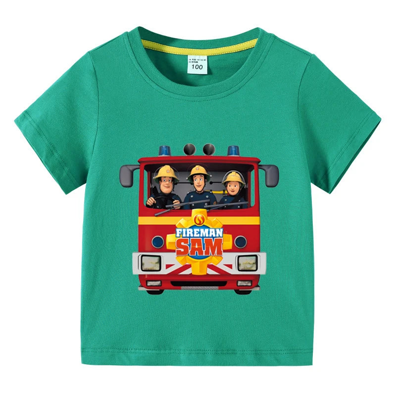 Fireman Sam – Kids T-Shirt for Little Heroes