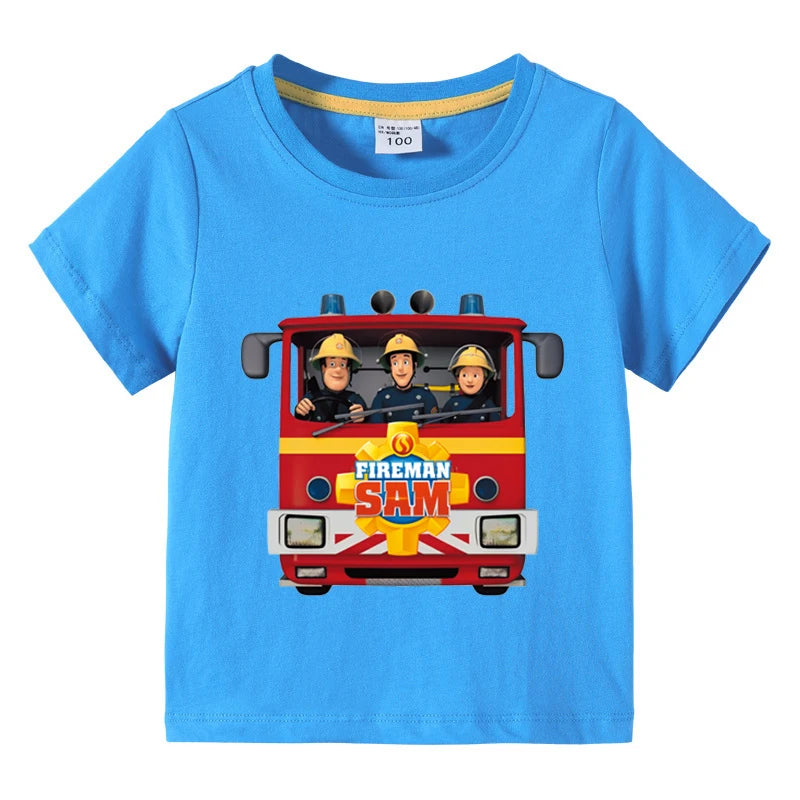 Fireman Sam – Kids T-Shirt for Little Heroes