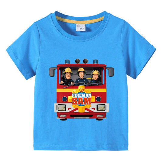 Feuerwehrmann Sam – Kinder T-Shirt für kleine Helden