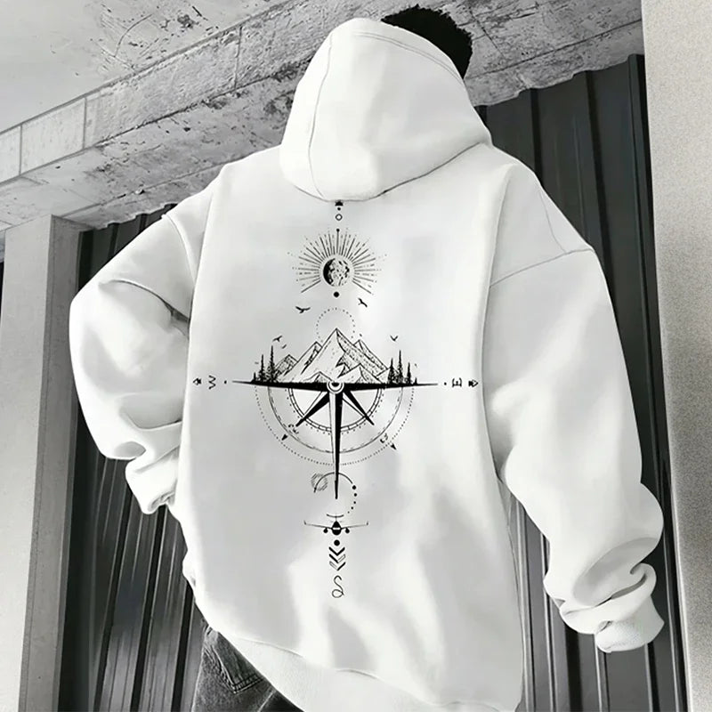 Lässiger Herren Pullover mit Print