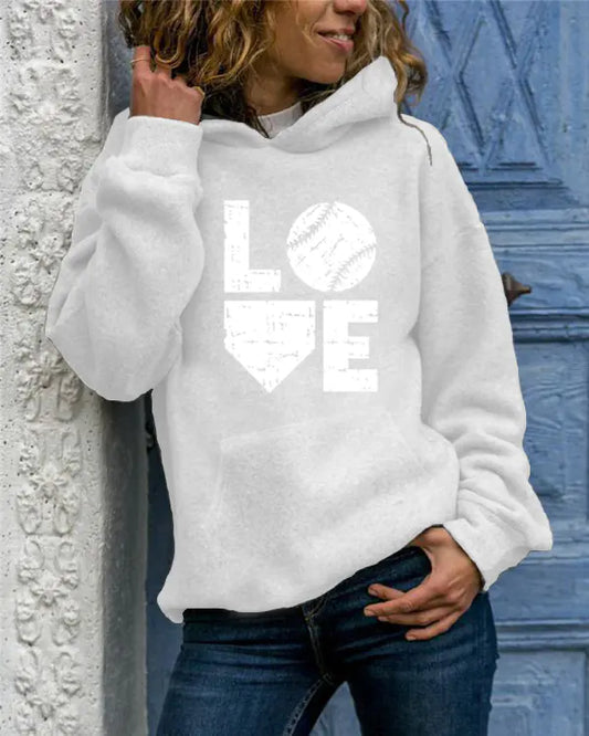 Stylischer LOVE Hoodie – Komfort trifft modisches Statement