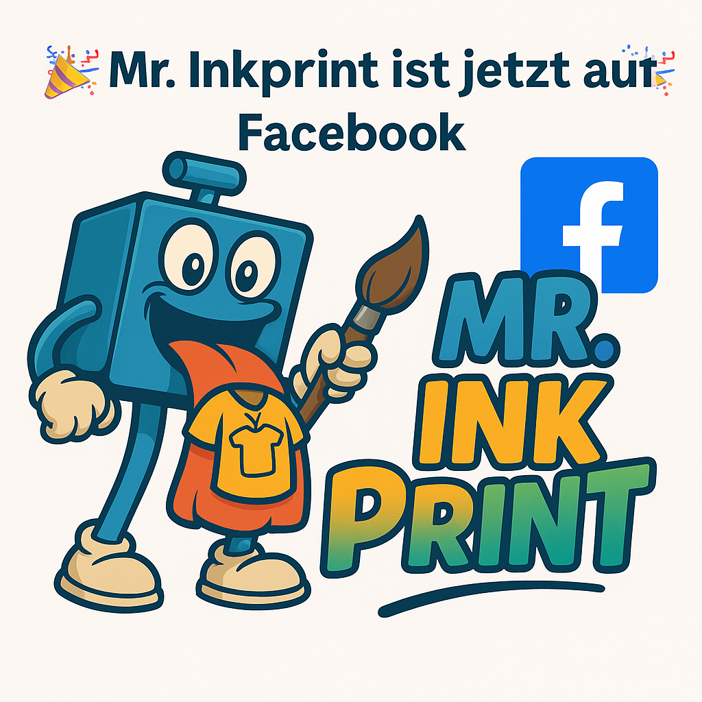 Mr.Inkprint wird social – finde uns jetzt auf Facebook