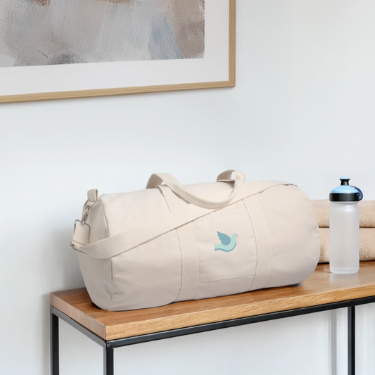 Stanley/Stella recycelte Canvas Duffle Bag - Naturweiß