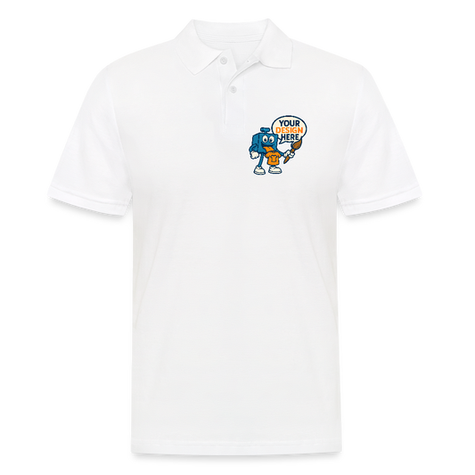 Männer Poloshirt - Weiß