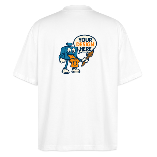 Stanley/Stella Oversized Unisex Bio T-Shirt Blaster - Weiß