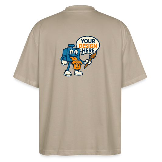 Stanley/Stella Oversized Unisex Bio T-Shirt Blaster - Steingrau