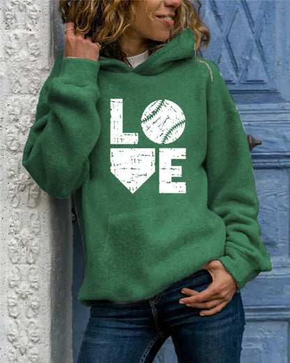 Stylischer LOVE Hoodie – Komfort trifft modisches Statement