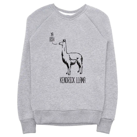 Kendrick Lama Tierdruck Damen Hoodie