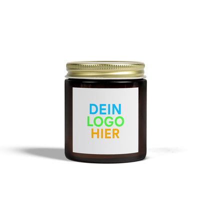 Duftkerze aus Kokos-Aprikosenwachs – Nachhaltig, Entspannend & Perfektes Geschenk für Zuhause