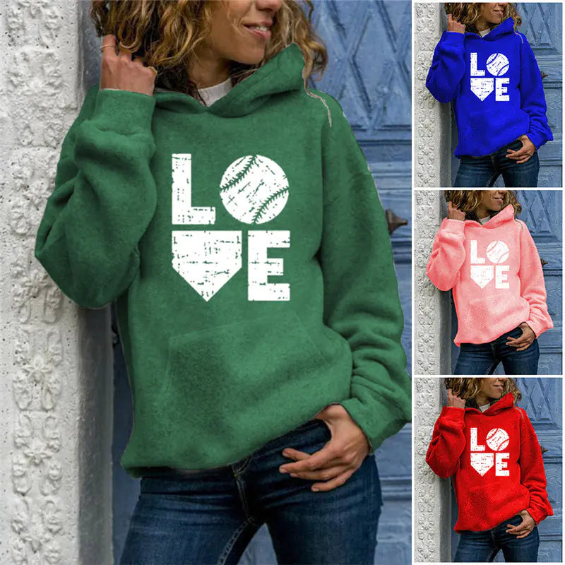 Stylischer LOVE Hoodie – Komfort trifft modisches Statement