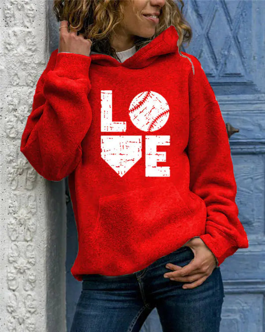Stylischer LOVE Hoodie – Komfort trifft modisches Statement