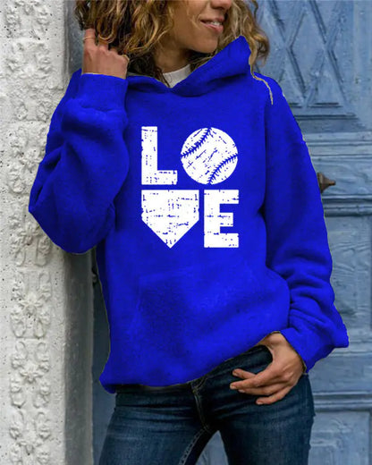 Stylischer LOVE Hoodie – Komfort trifft modisches Statement