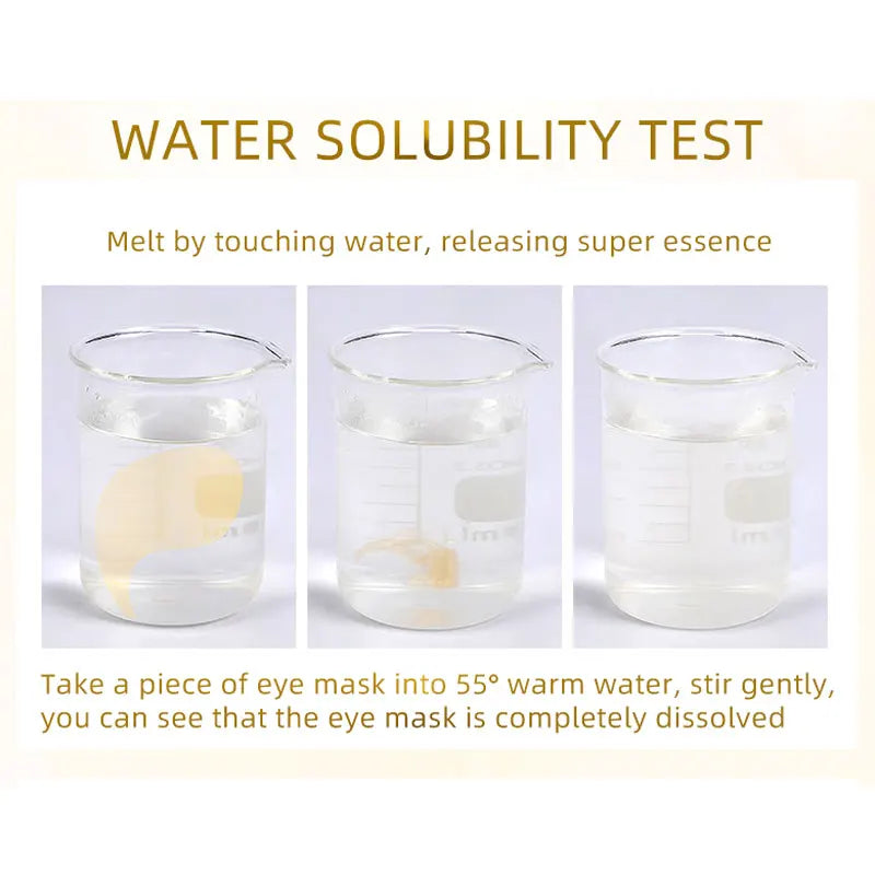 ARTISCARE 24K Gold Augenpads – 60 Stück Kristall-Kollagen Gel Eye Patches gegen Augenringe & Tränensäcke