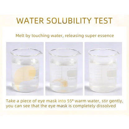 ARTISCARE 24K Gold Augenpads – 60 Stück Kristall-Kollagen Gel Eye Patches gegen Augenringe & Tränensäcke