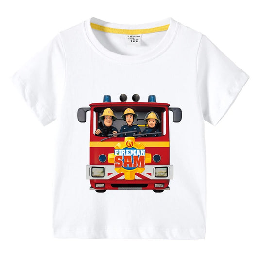 Feuerwehrmann Sam – Kinder T-Shirt für kleine Helden