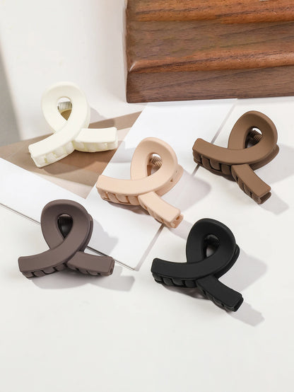 5er Set kleine Blumen-Haarklammern – Matte Mini-Haarclips für Frauen & Mädchen, ideal für feines Haar