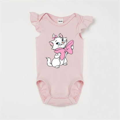 Body suave de manga corta para bebé con Minnie, Stitch, Simba y compañía