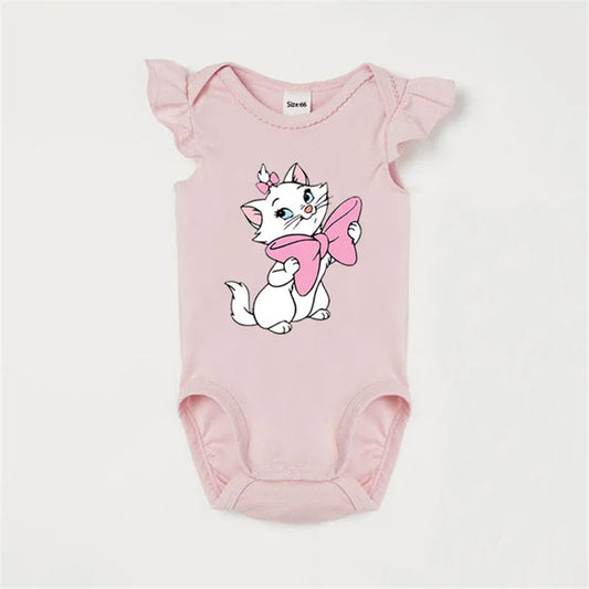 Weicher Kurzarm-Babybody mit Minnie, Stitch, Simba & Co
