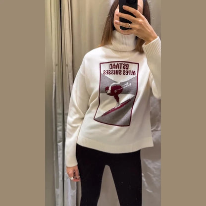 Mode Stricken Gestreiften Strickjacke Frauen Lose Stehkragen Zipper Volle Hülse Pullover 2026 Frühling Herbst Dame Lässige Strickwaren Neue