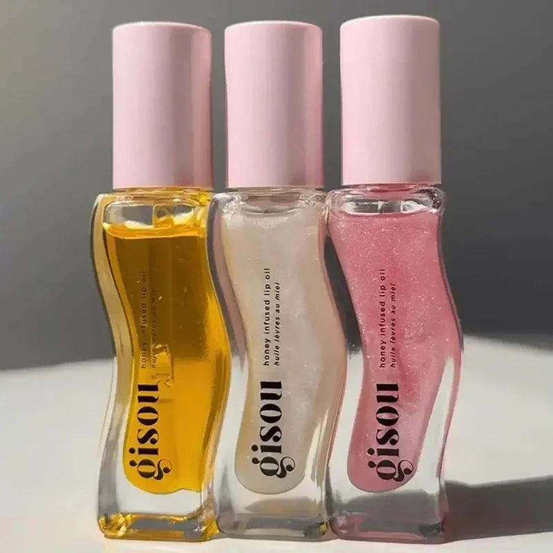 Original Gisou Feuchtigkeitsspendender Lippenbalsam & Lippenöl – Glanzpflege, aufpolsternder Effekt & intensive Feuchtigkeit