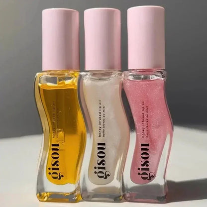 Original Gisou Feuchtigkeitsspendender Lippenbalsam & Lippenöl – Glanzpflege, aufpolsternder Effekt & intensive Feuchtigkeit