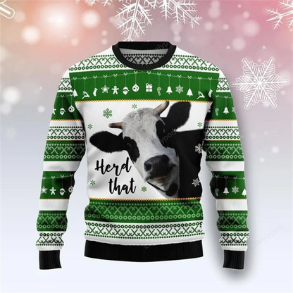 Funny Donkey Cow 3D Print Ugly Christmas Sweater For Women Clothing Cute Animal Unisex Sweatshirts Polyester Pullovers Tracksuit