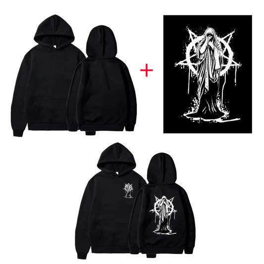 Sudadera unisex con estampado personalizado y tu logotipo | Regalos personalizados