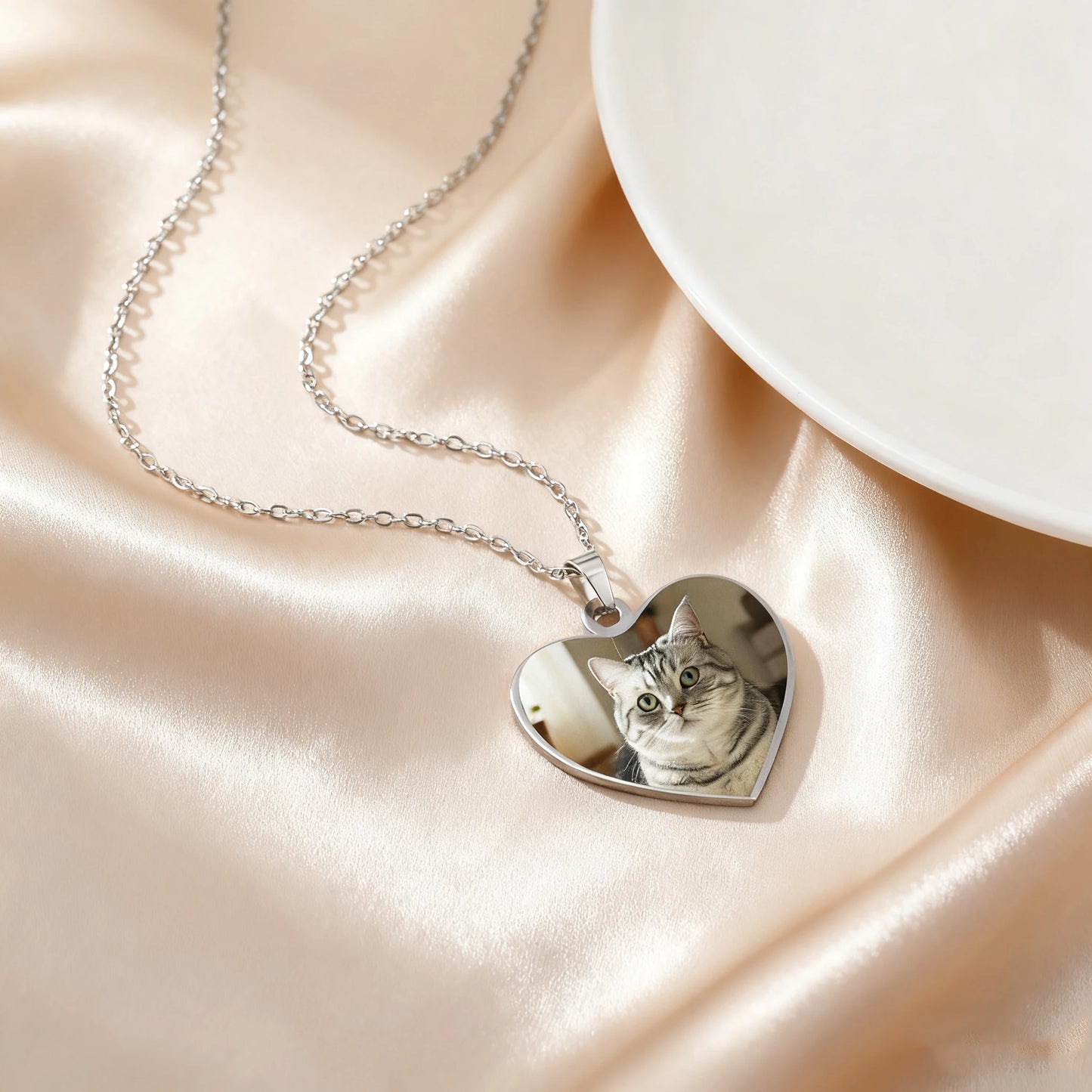 Herzanhänger mit Foto & Gravur – Dein Moment für immer